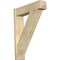Ekena Millwork Traditional Craftsman Rough Sawn Outlooker, Douglas Fir, 8"W x 34"D x 40"H OUT08X34X40TRA04RDF - alternate 1